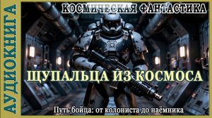 Щупальца из космоса. Путь бойца: от колониста до наёмника. Аудиокнига Космическая фантастика