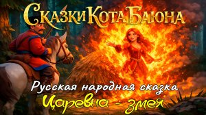СКАЗКИ КОТА БАЮНА. Русская народная сказка «Царевна-змея» #читаеткотбаюн #сказки #сказкидлядетей