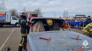 Областные соревнования по ликвидации последствий ДТП