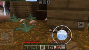 выживание в майнкрафте!! как меня кинуло на высокую высоту?🤔😨😱