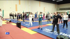 В уфимском Дворце борьбы прошла тренировка по самообороне для женщин