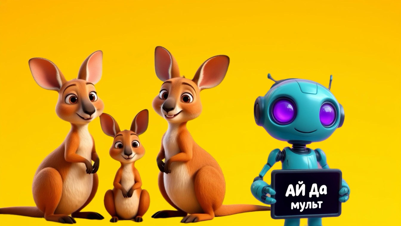 АЙ да мульт - Кенгуру. Песенка зарядка