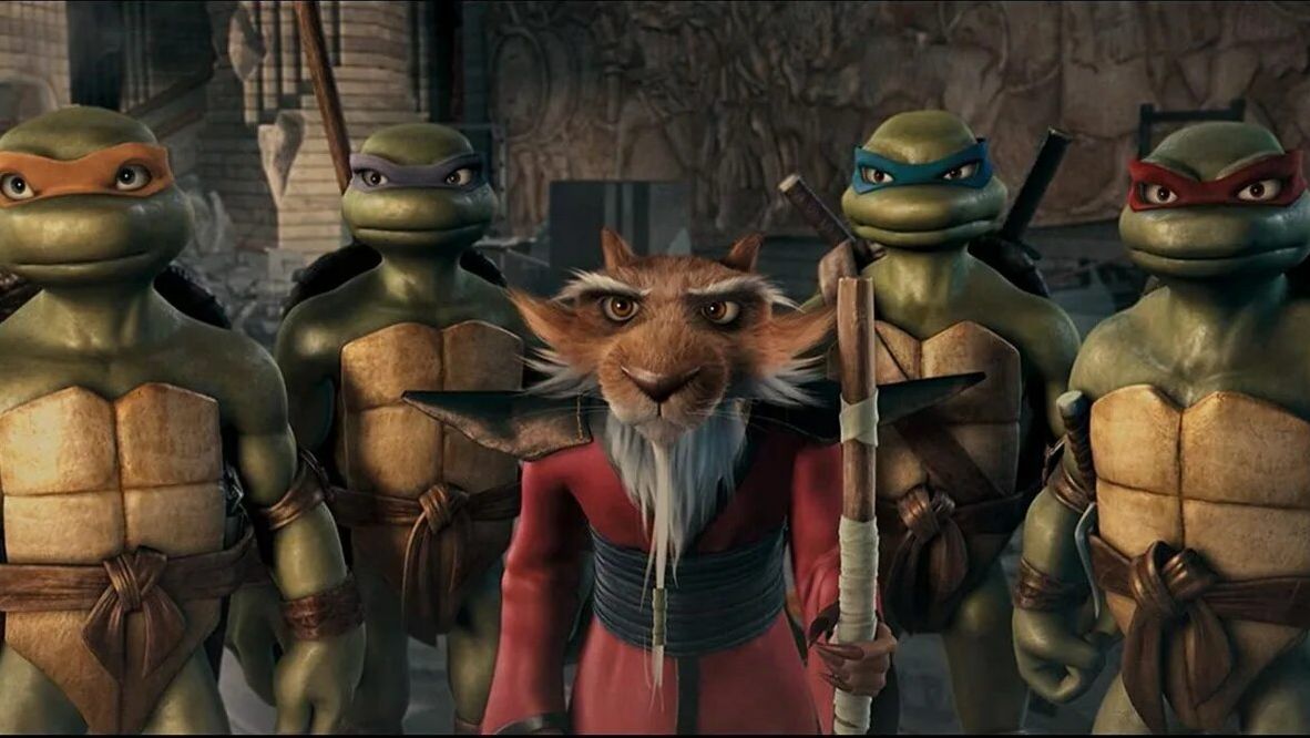 Древнее зло Отрывок из полнометражного мультфильма Черепашки-ниндзя 2007
