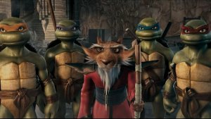Древнее зло Отрывок из полнометражного мультфильма Черепашки-ниндзя 2007