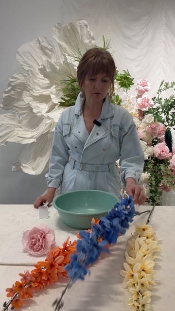 Свадебный декор. Чистка цветов