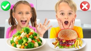 Дети узнают, как важно здоровое питание!