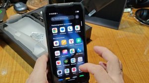 Распаковка Blackview 6.67" ROCK 2 Pro, 32 ГБ ОЗУ (8ГБ + 24ГБ расширением)+256 ГБ, фонарь 400 лм