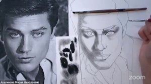 Рисование с Марией Апаликовой  27.3 16:15