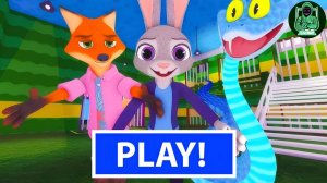 МАЛЫШКА САДЖА играет в ПОБЕГ из ПОЛИЦЕЙСКОЙ ТЮРЬМЫ ЗВЕРОПОЛИСА! роблокс