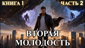ВТОРАЯ МОЛОДОСТЬ | КНИГА 1 (ЧАСТЬ 2 ИЗ 3) | АУДИОКНИГА | ФАНТАСТИКА | #попаданец #аудиокнига