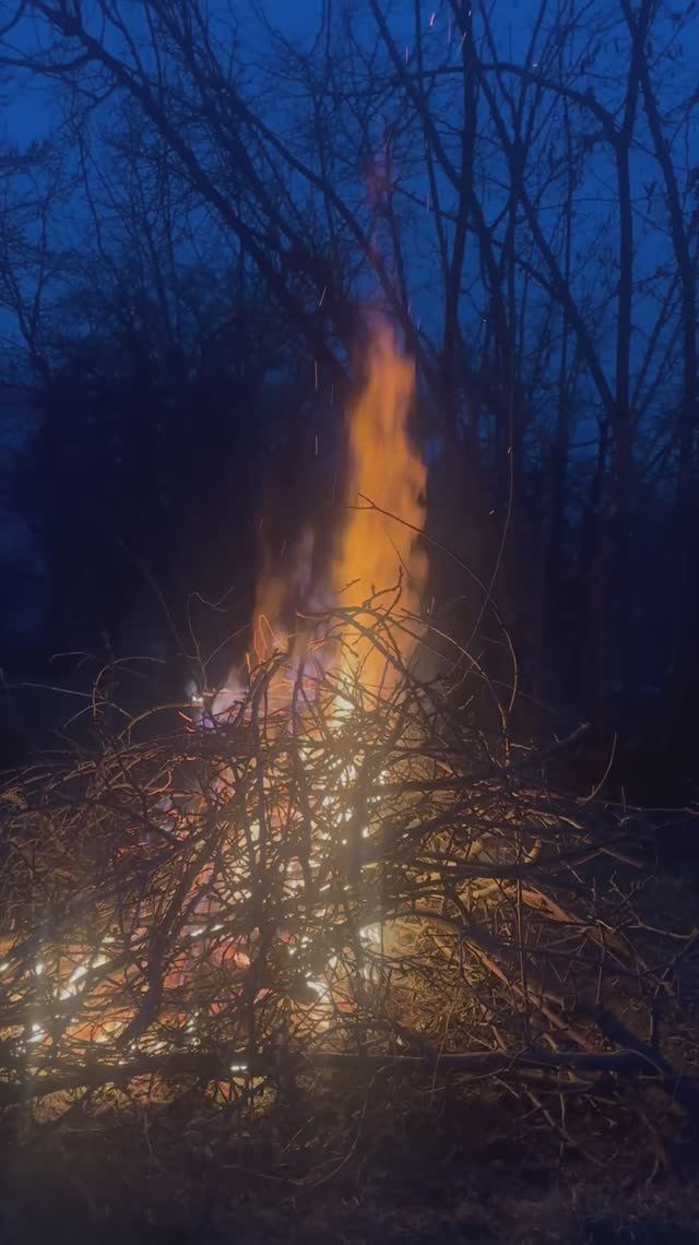 🔥Костёр, ночь и грусть -  Умение видеть глубину в обыденном😞