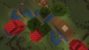 КРАСИВАЯ ПОЕЗДКА ПО ПАРКУ НА ВАГОНЕТКЕ (ЗВУКИ ИЗ ИГРЫ)