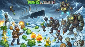 Зомби против растений-2 Plants vs Zombies PvZ Растения против Зомби ПвЗ-2