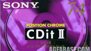 тест кассеты SONY CDitII 60 (1996)