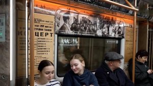 Тематический поезд к 250-летию Большого театра запустили в московском метро.