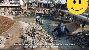 Мужчины строят традиционный японский сад 3 года — полный процесс от начала до конца 🌿🏯