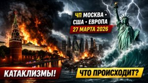 Новости Сегодня 27.03.2026 — ЧП Москва, США, Европа, Катаклизмы