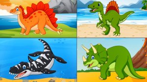 ДИНОЗАВРЫ для детей 🦕 Собираем ПАЗЛЫ и УЧИМ ДИНОЗАВРОВ 🦖 Nikita TV 📺