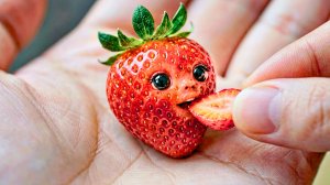 Живые Ягоды и Фрукты 🍒😊 Невероятно приятная ИИ-анимация как Мультики!