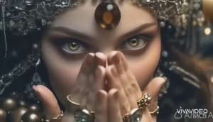 *** КАРЕГЛАЗАЯ  КОЛДУНЬЯ ***