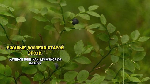 Ржавые доспехи старой эпохи. Катимся вниз или движемся по плану?