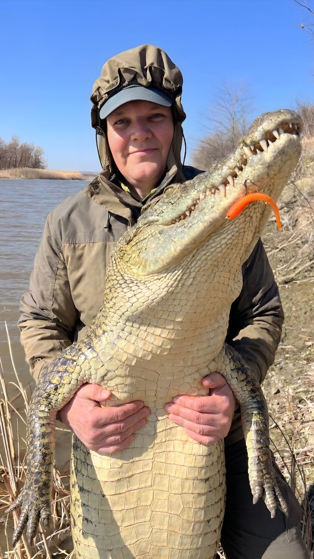 Открыли сезон на крокодила 2026