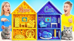 Мы Построили Маленький Домик для Животных  Удивительные Лайфхаки и Хитрости