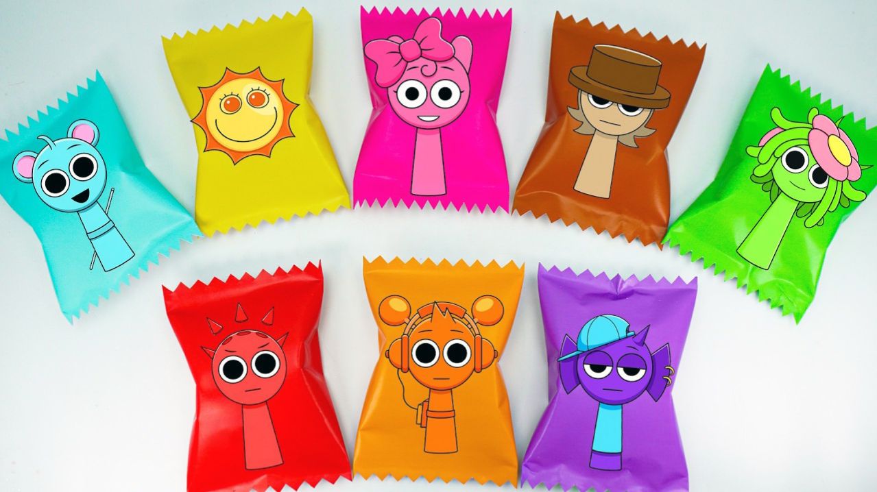 Мультики для детей 💖 Давайте Узнаем, какой Спрунки выпадет из пакетика. Мультики мемы для малышей