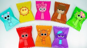 Мультики для детей 💖 Давайте Узнаем, какой Спрунки выпадет из пакетика. Мультики мемы для малышей