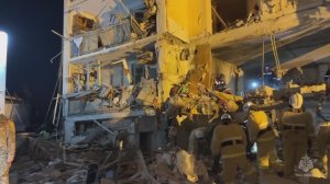 Как это было: оперативные кадры пожара и обрушения по улице Павла Корчагина в Севастополе