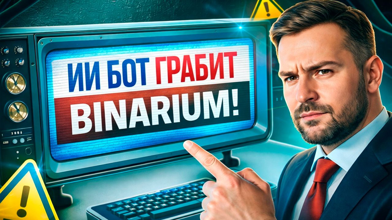 Робот для Бинариум! Торгуем на Binarium с AI Роботом! Бинарные опционы стратегия с ботом