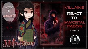 Реакция Злодеев на Итадори + Будущее / Персонажи Магической битвы / Гача реакция / Jujutsu Kaisen