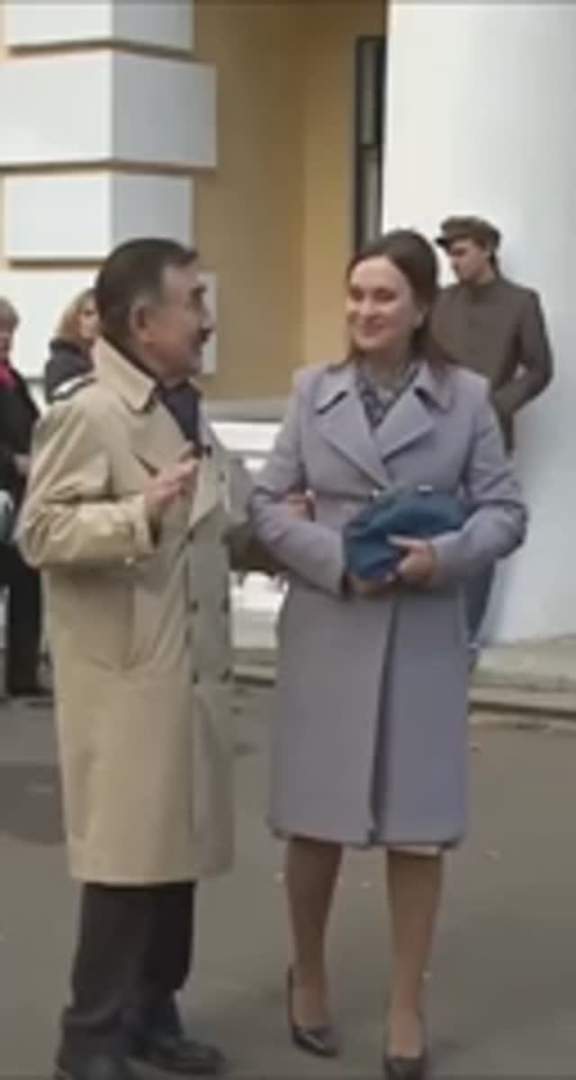 В роли жены Леонида Каневского. С днём театра!