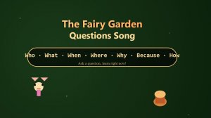 Question Words-Who, what, when, where, why, because, how