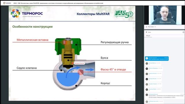 Коллекторы регулирующие серии MULTIFAR  2024год