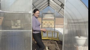 6 соток 20 марта 2026 года. Освободила теплицу. Крепление подвесной прикроватной тумбы Венеция.