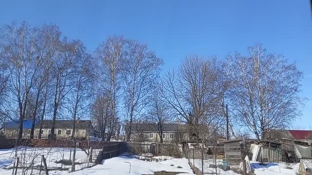 Утро, кругом вода.