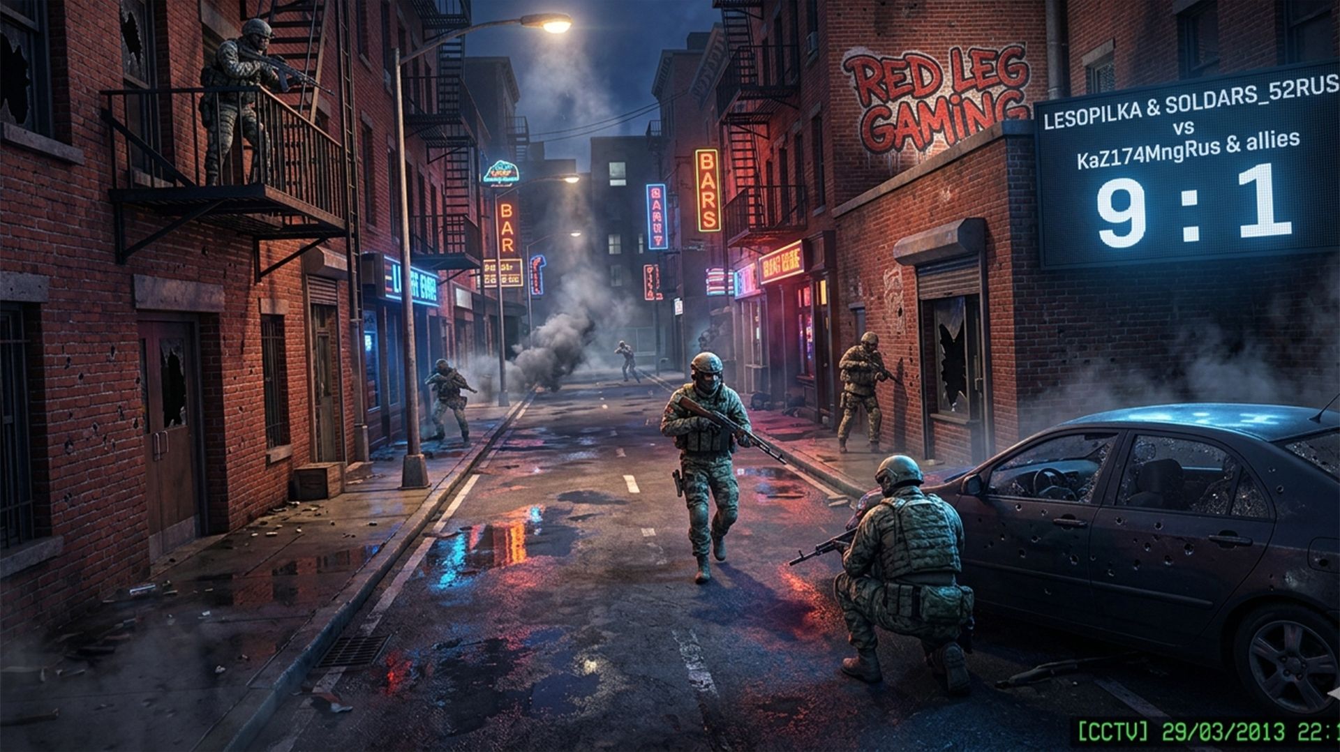 Point Blank — Микс | LESOPILKA & SOLDARS_52RUS vs KaZ174MngRus | Мидтаун 9:1 (2013)