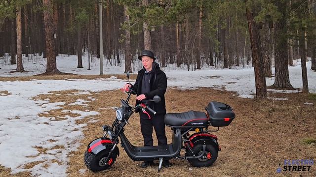 ПОЛНОПРИВОДНЫЙ ЭЛЕКТРОСКУТЕР WHITE SIBERIA 2WDОБЗОРТЕСТ-ДРАЙВ