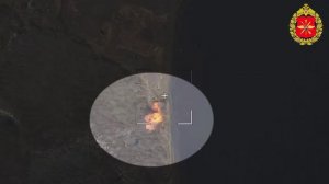 Уничтожение ПУ БПЛА ВСУ с применением «Герани»