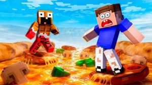 ПОЛ — ЭТО ПИЦЦА!😱 СЛОЖНЕЙШЕЕ ИСПЫТАНИЕ В МАЙНКРАФТ!