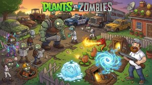 Зомби против растений! Plants vs Zombies ПвЗ PvZ Растения против Зомби