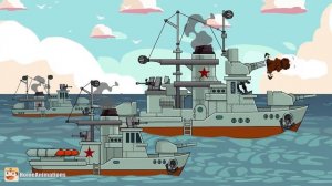 «ТИРПИЦ» КОРАБЛЬ-МОНСТР на гусеницах ! - Мультики про танки