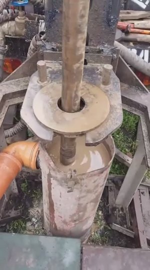 Бурим скважину в Новосибирске. Буровая54.