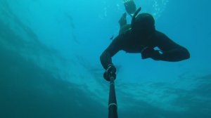 Хасанский район  банка Бойсмана  подводная охота Владивосток - о Стенина на водном мотоцикле