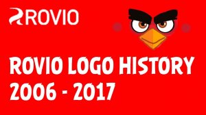 Rovio Logo history 2006 - 2017