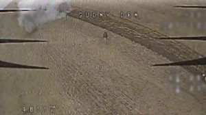 Шустрая работа ударных БПЛА. Запарожская область.