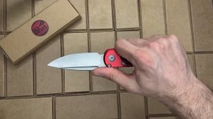 Нож РЕПЛИКА Microtech LUDT Gen III красный  - ОБЗОР!