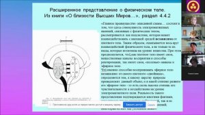 Сложный состав человека и его формирование в процессе эволюции, ч.1. М.В.Малыхина. 21.03.2026.