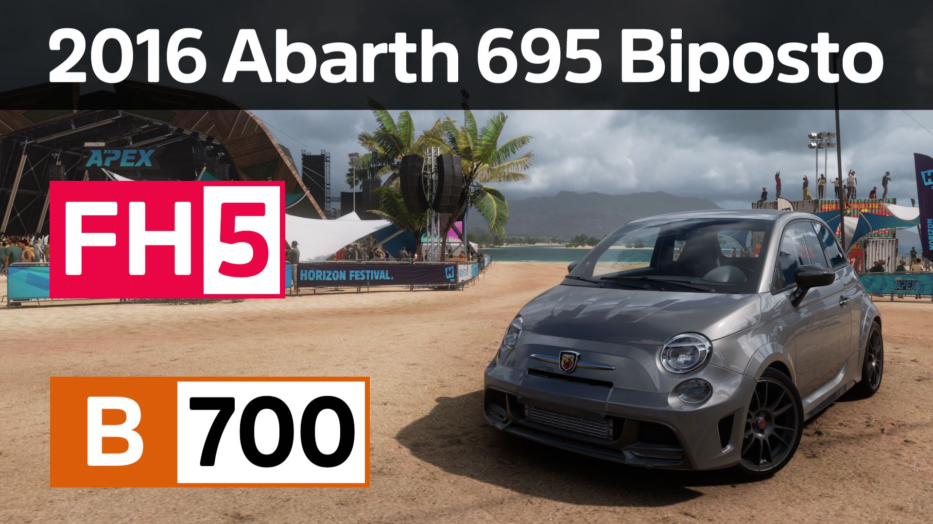 Forza Horizon 5 - 2016 Abarth 695 Biposto, Race